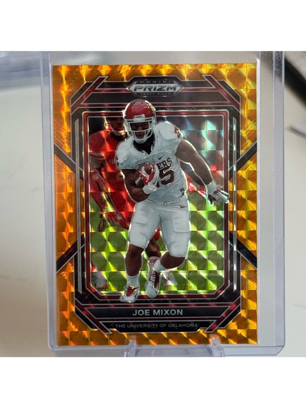 🔥 2023 Joe Mixon Panini Prizm Gold Draft Picks /39. Mint condition